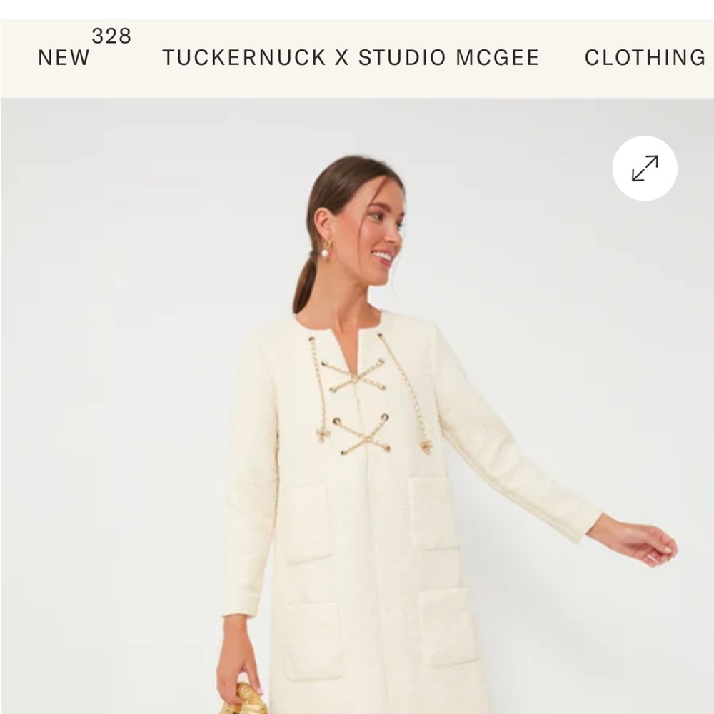 Tuckernuck Cream Mini Dress